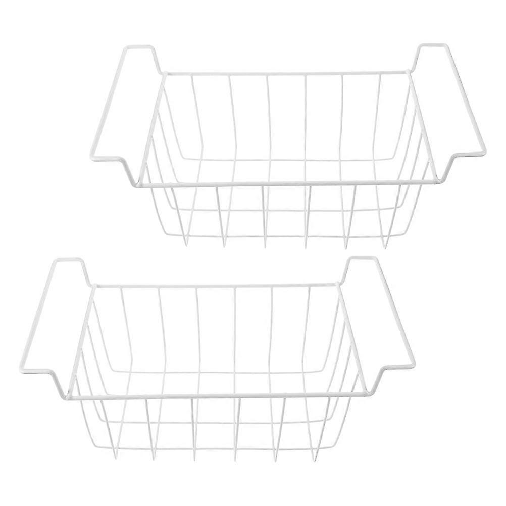 Freezer Organizer Hanging Divider Baskets for Storage 2Sets