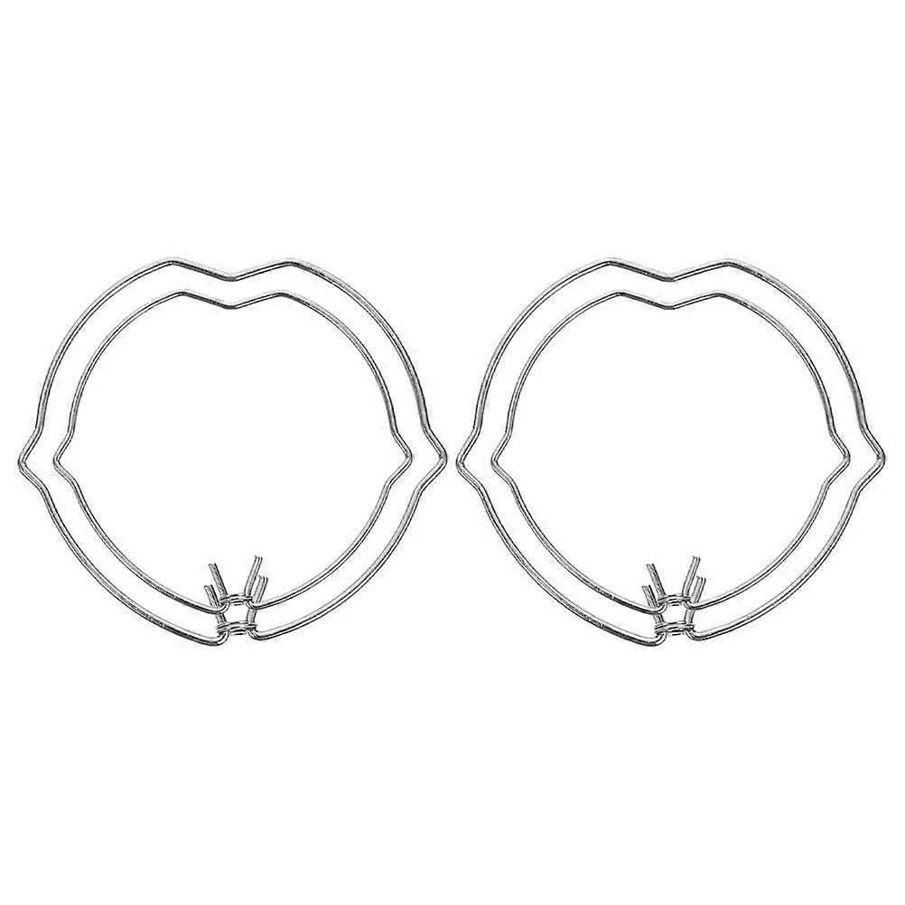 Spotlight Fixing Buckle Silver for Fixation 4Pcs Metal Spring Clips