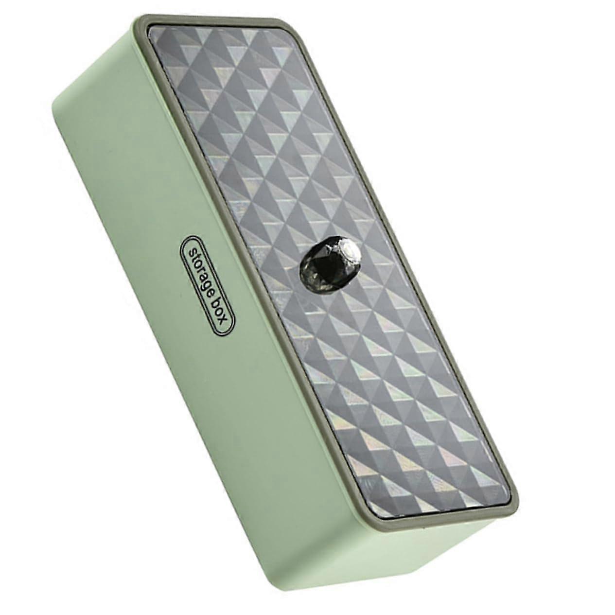 Kitchen Utensil Holder Cutlery Storage Organizer Mint Green Dustproof Compact Easy Clean