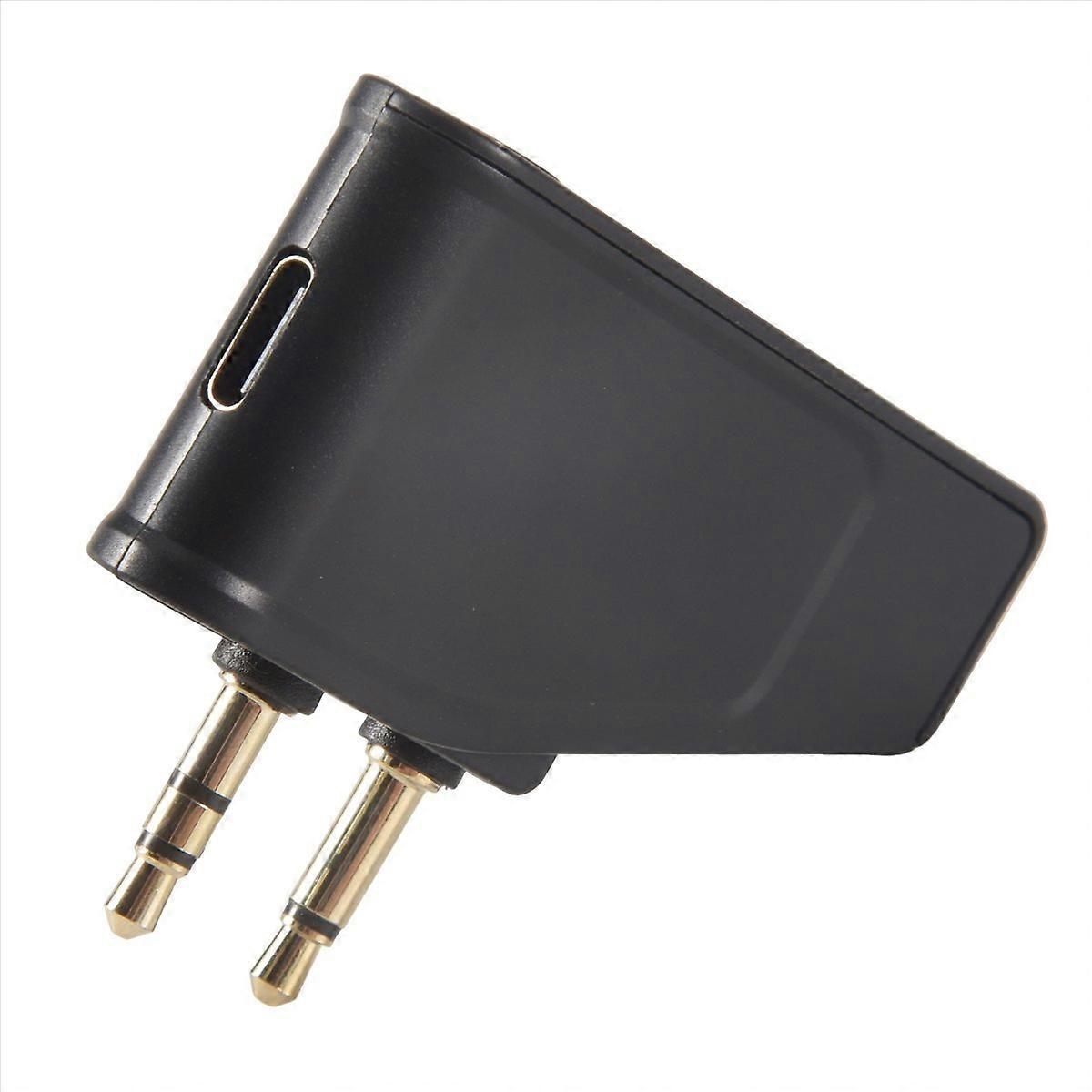 Bluetooth 5.3 Airplane Airline Flight Adapter A2DP Transmitter