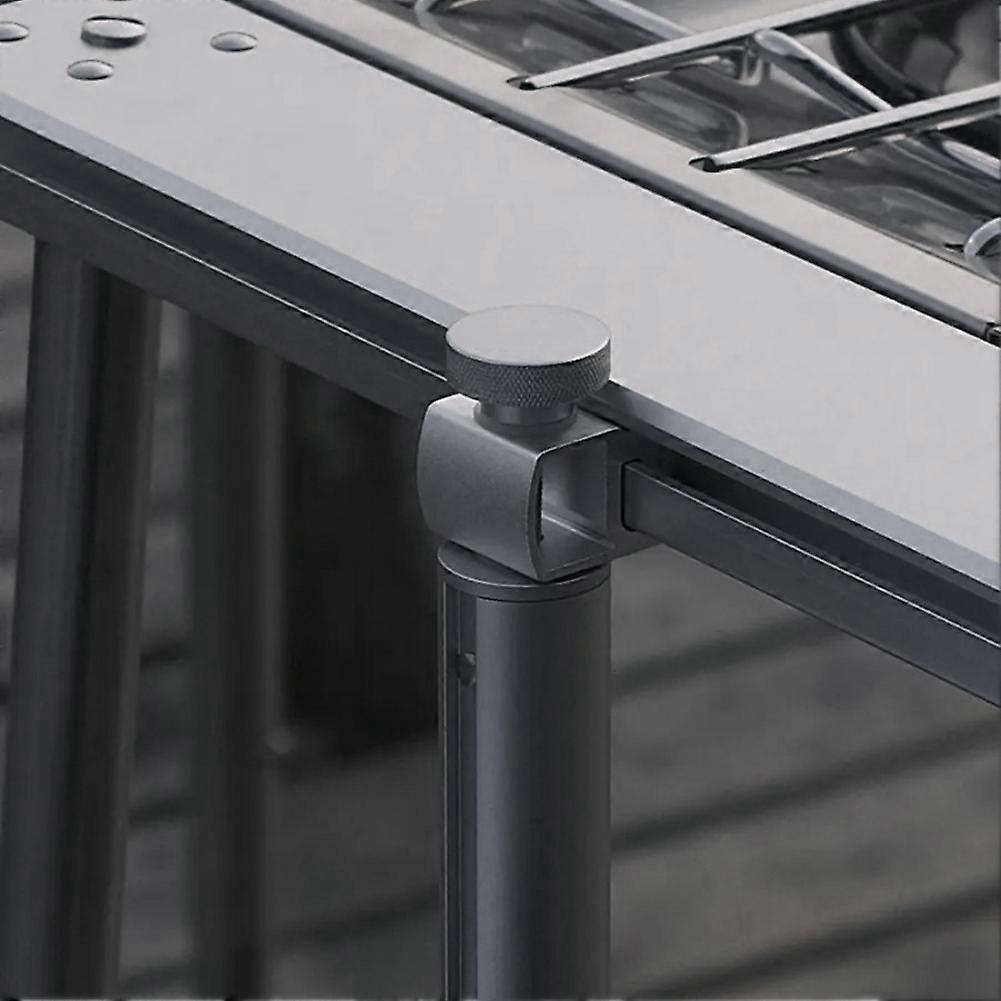 Extension Plate Link Buckles Alloy Rail Joint Sliding Buckles Connecting Hook for IGT Camping Table Accessories Style 3