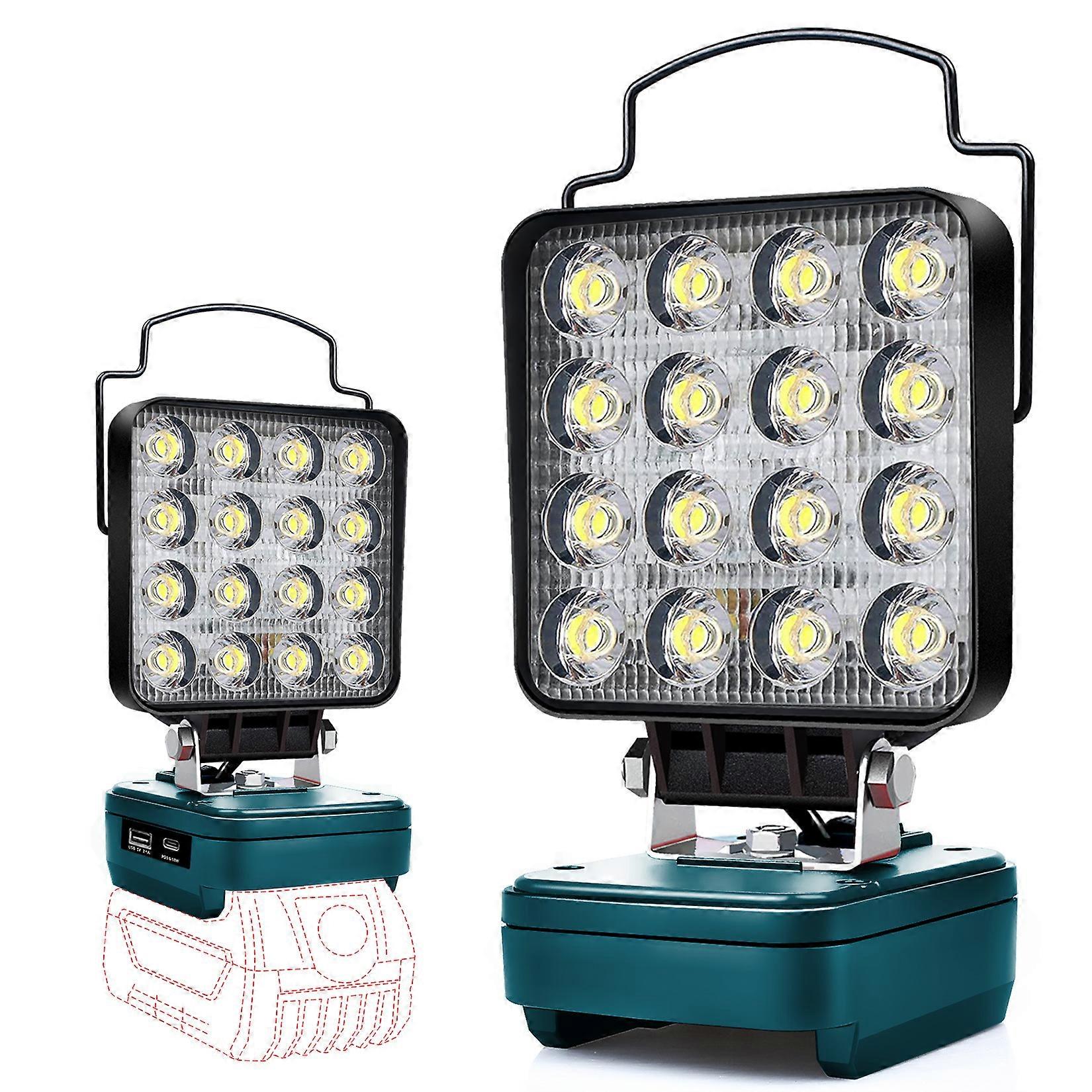 Work light Portable 16 LED Work Light with USB Port and 360 Degree Adjustable Head