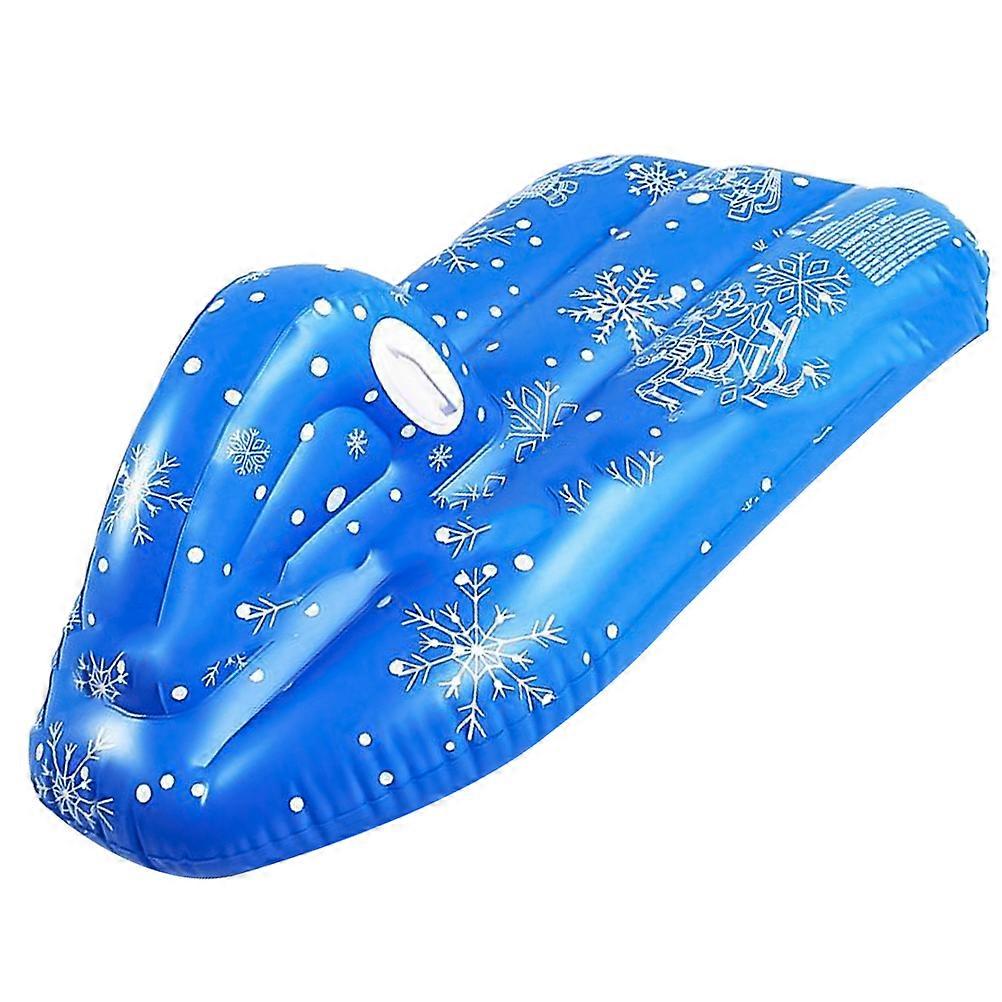 Inflatable Snow Tube Winter Snow Sled for Skiing Use with Heavy Duty PVC Material