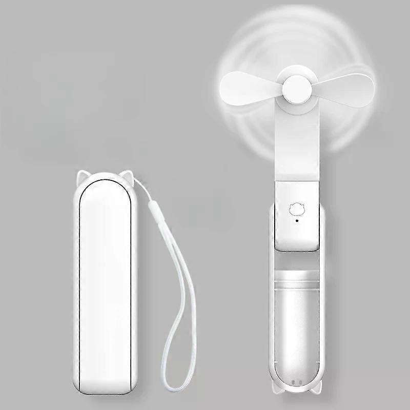 Hook designer Portable Fan Mini Handheld Fan Unique Design Portable Personal Hand Fan USB Rechargeable with Powerful Turbo Wind