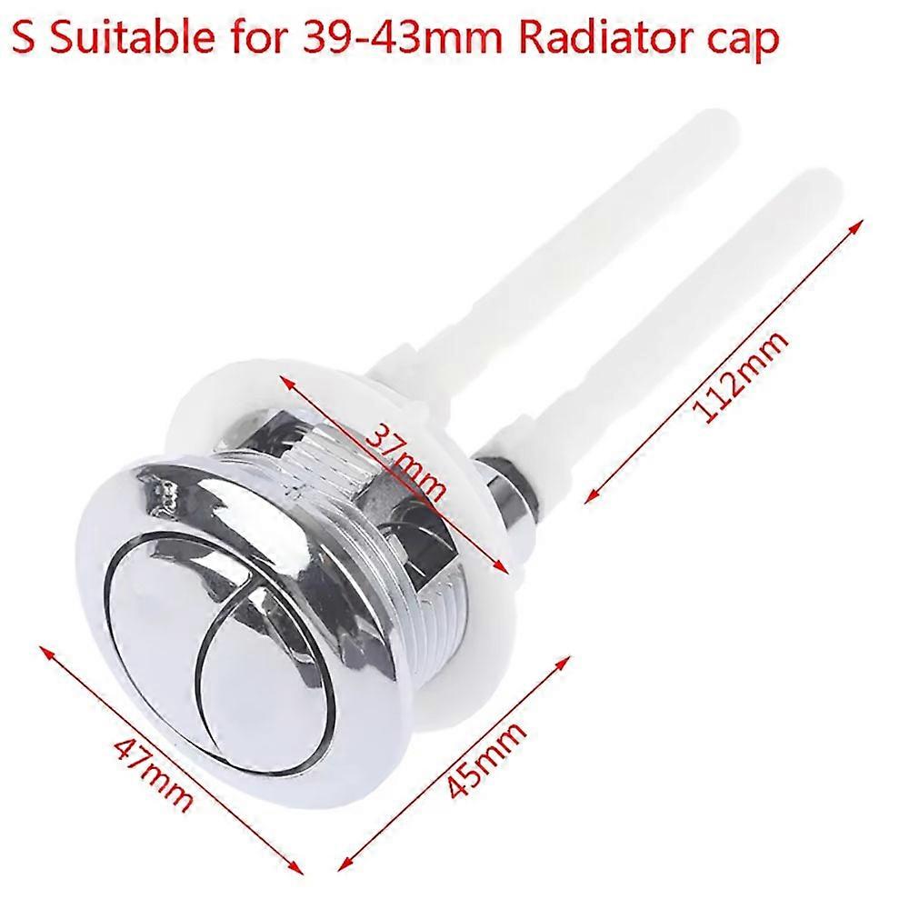 Bouton de r��servoir de toilette 47/57/70mm, 1 pi��ce, tiges de Valve en plastique, boutons poussoirs de toilette, forme ronde/carr��e, double 