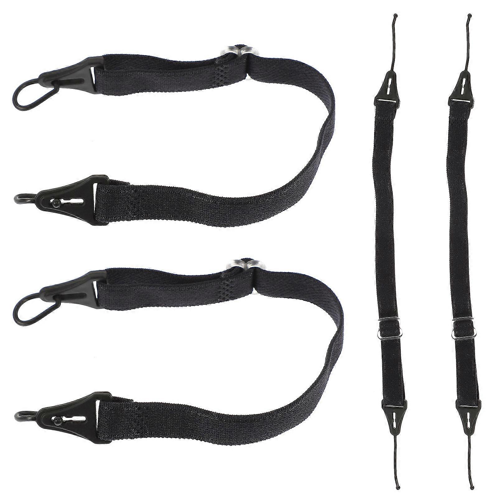 Comfortable Elastic Glasses Cord for Adjustable AntiSlip Eyeglass Strap 4Pcs