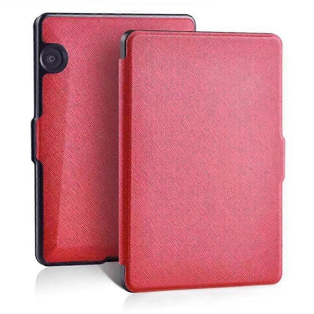 6 inch e-Reader Case Auto Wake/Sleep Protective Shell Colorful Folio Funda for Kindle Voyage