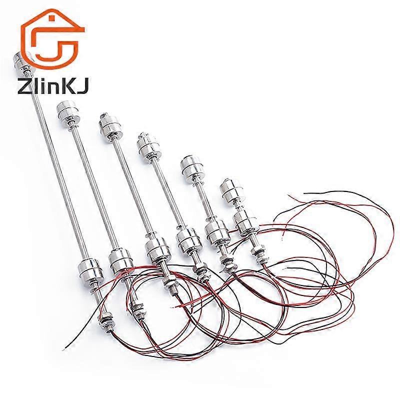 1pcs Stainless Steel Double Ball Float Switch Tank Liquid Water Level Flow Sensor Water Level Controller