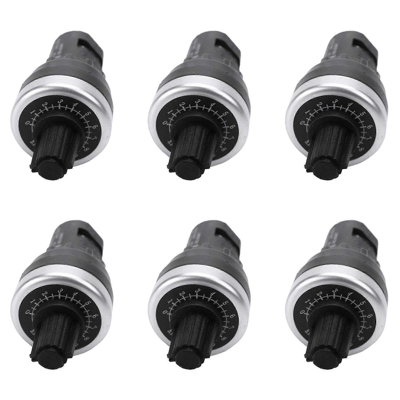 6X 10K Potentiometer 22mm Governor VSD VFD for Variable Speed Drive Inverter 