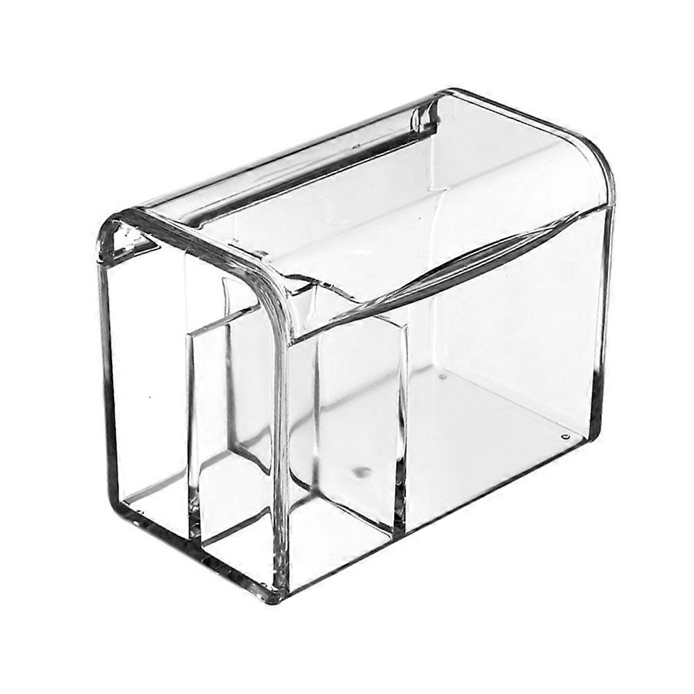 Transparent Dustproof Storage Box for Cotton Pads Storage Box with Lid