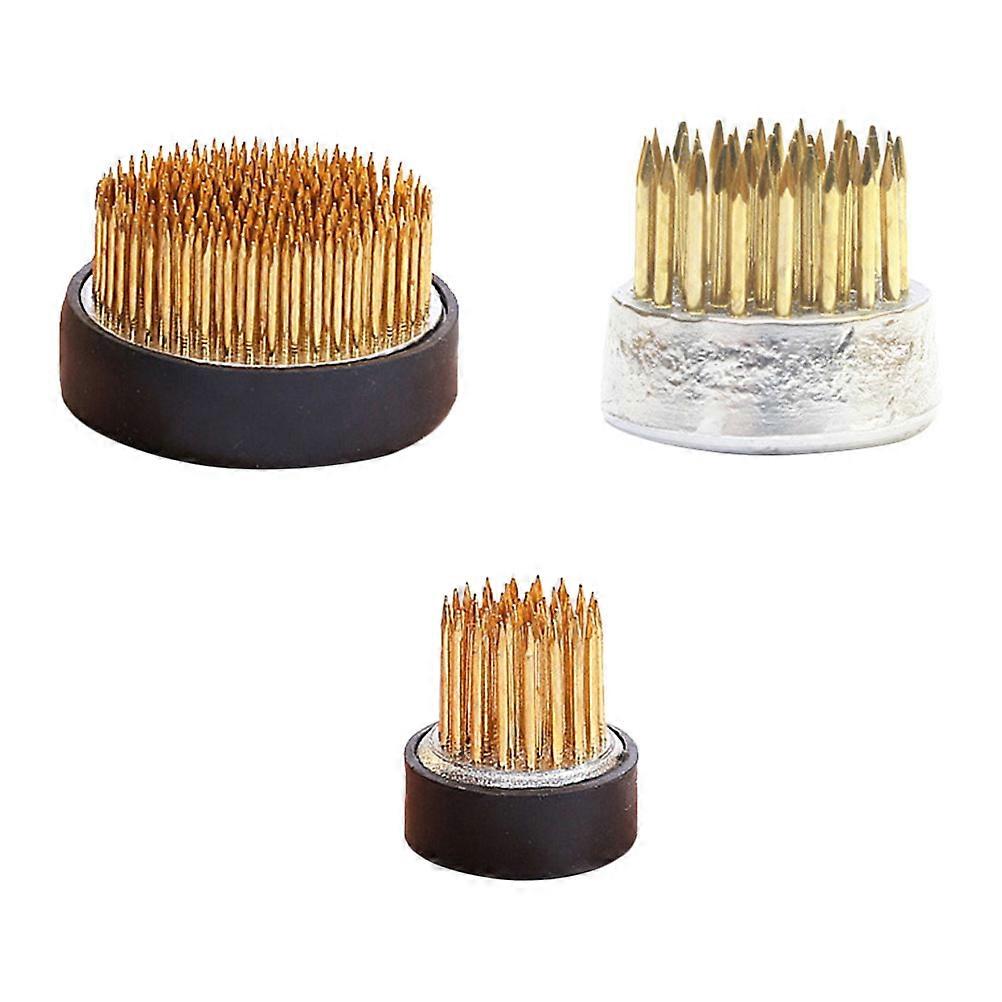 Flower Holding Base Professional Tool Art Creation Assorted Color 3Pcs