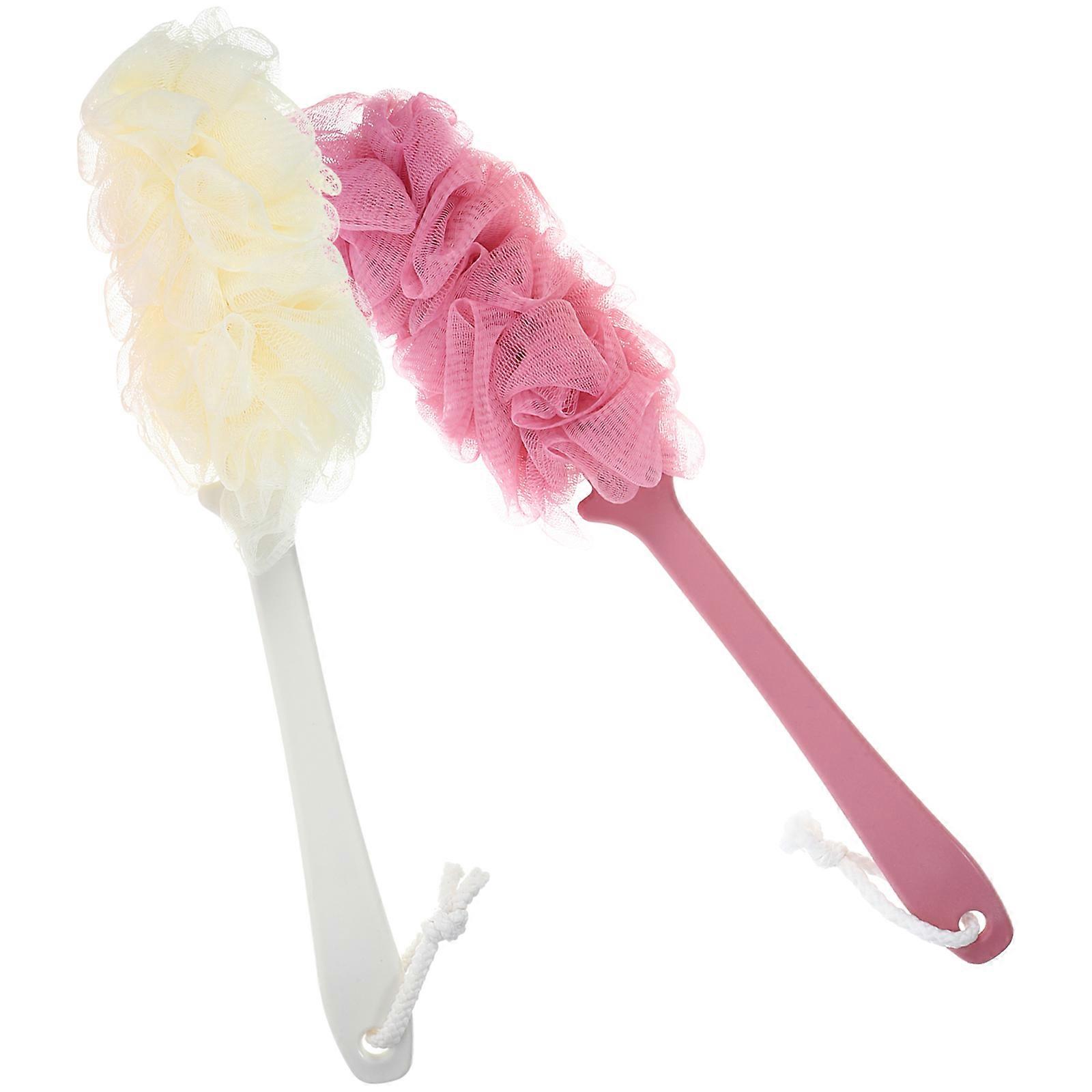 Body Bath Brush Shower Brush for Exfoliating 2Pcs Back Cleaning Set