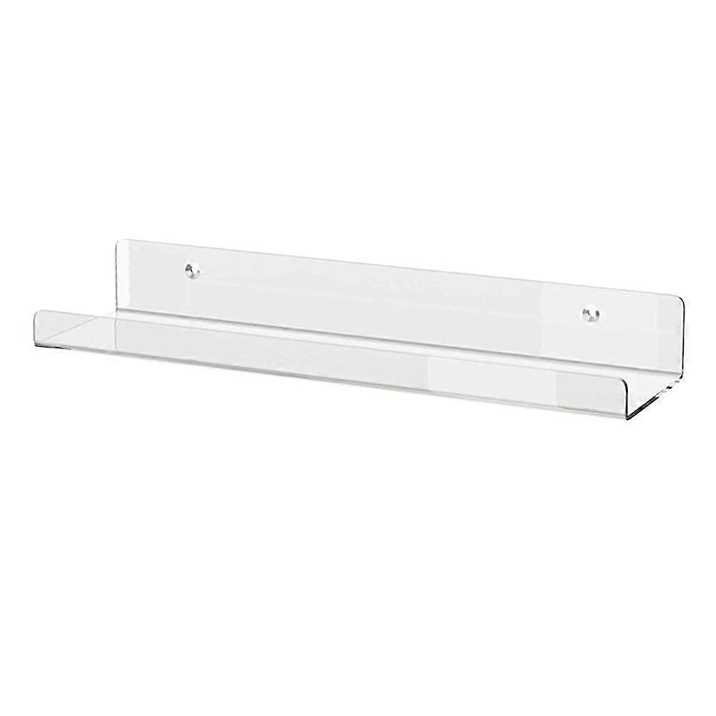 Transparent Acrylic Storage Rack Wall Mounted Storage Shelf