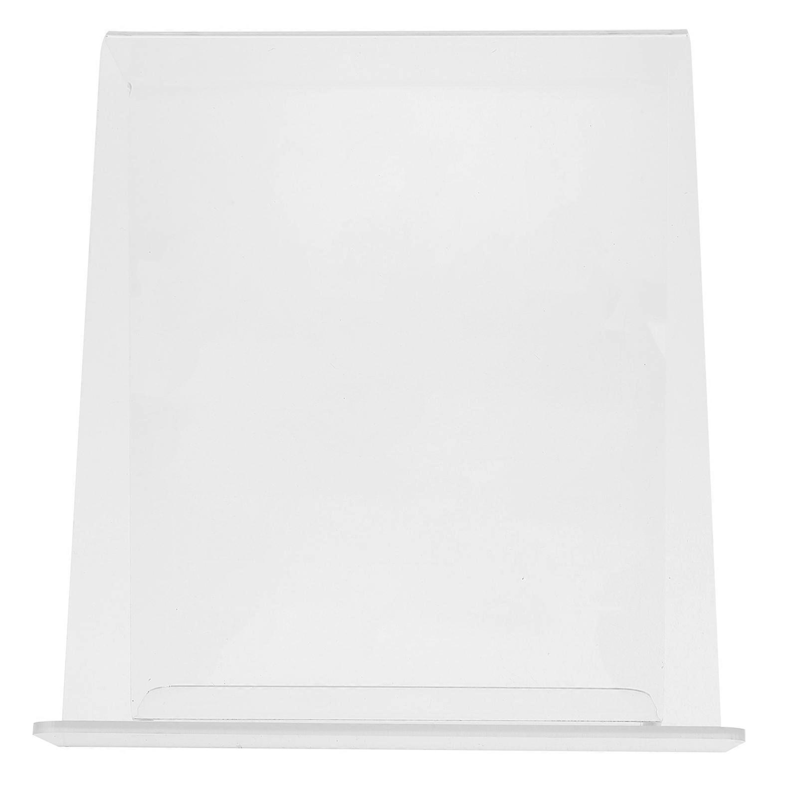 Acrylic Vinyl Record Stand Clear Holder for Storage Use Desktop Display