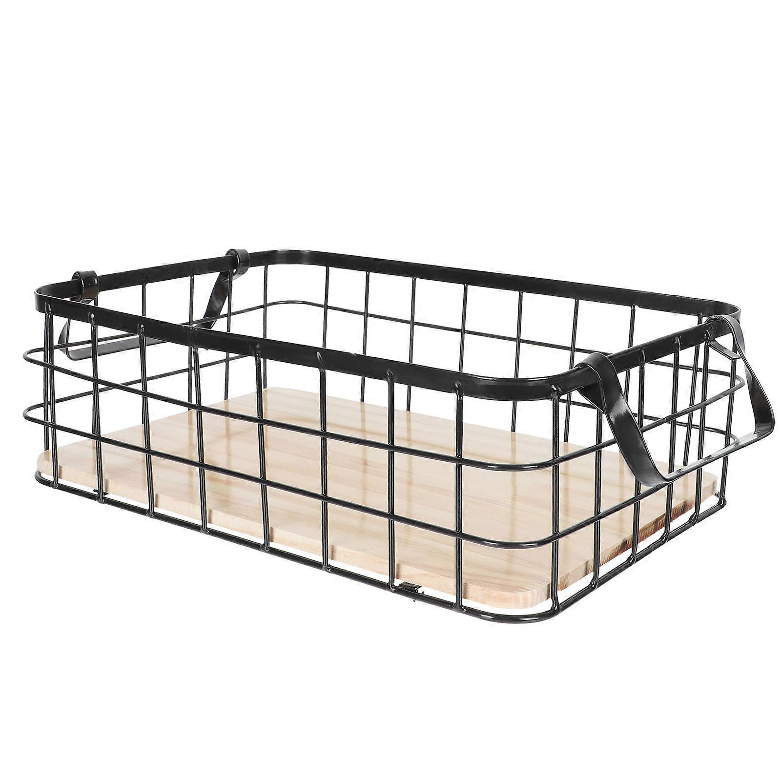 Kitchen Storage Basket for Storage with Handle 1Pcs
