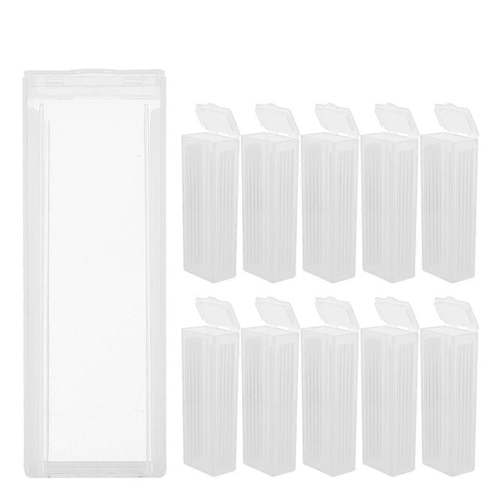 Transparent Slide Storage Case Laboratory Slide Organizer for 40Pcs Slides