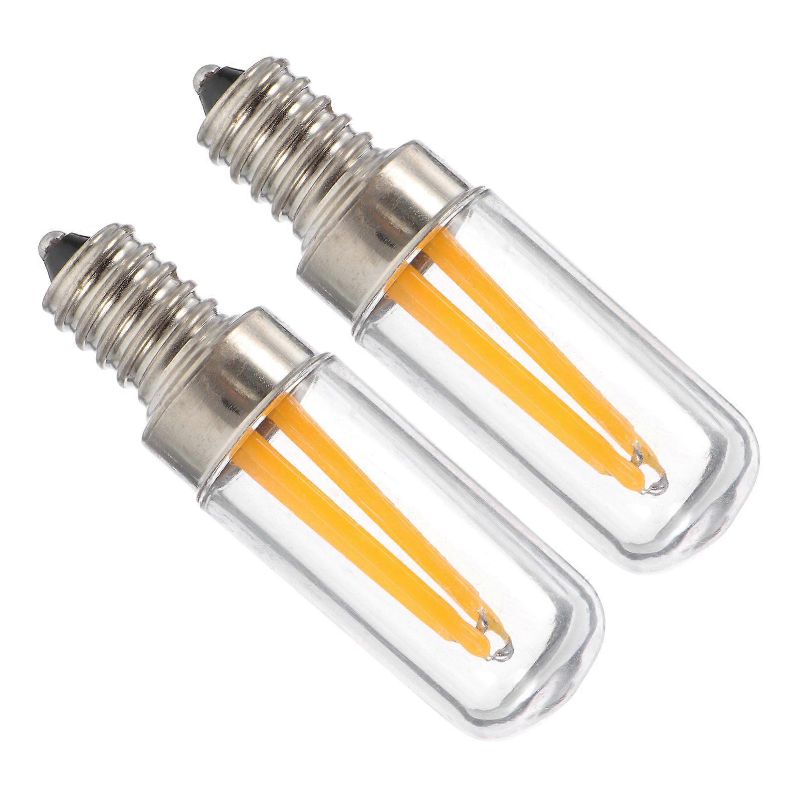 Appliance Refrigerator Bulb Light Bulb for Illumination 2Pcs Replacement