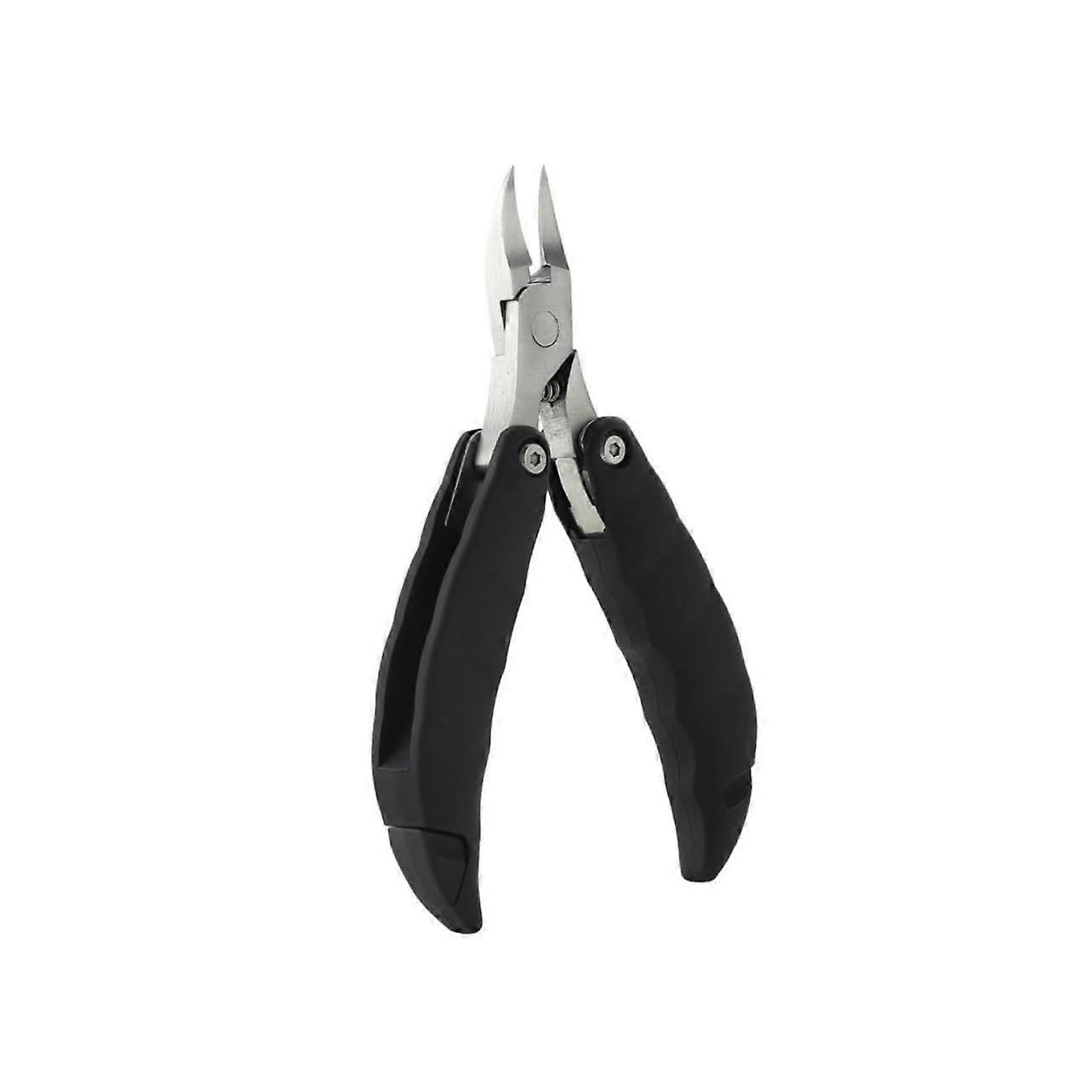 Professional Toenail Clippers for Thick Nails with Precision Eagle Beak Tip, Foldable Stainless Steel Design