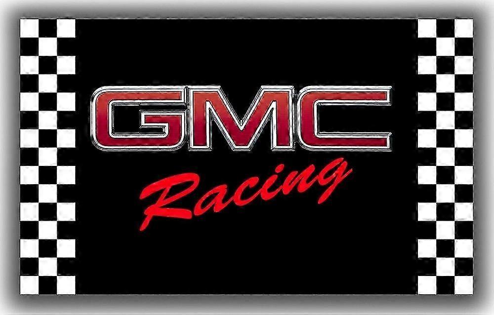 Gmc Racing Automotive Wall Decor Flag Shape 001