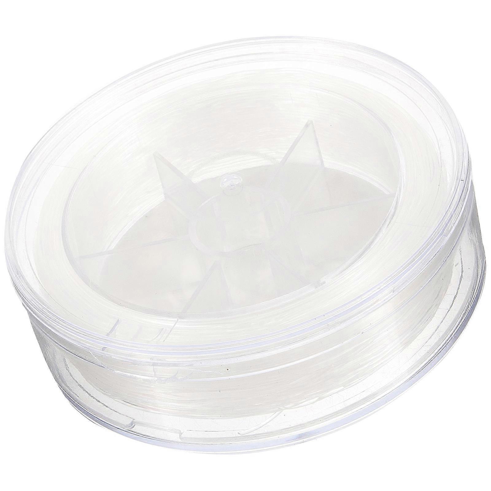 White Stretch String Elastic Cord for Jewelry Making 26 Meters Beading Thread