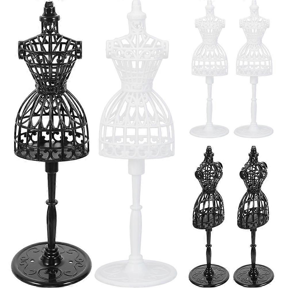 Doll Dress Form Miniature Mannequin for Display 6Pcs Assorted