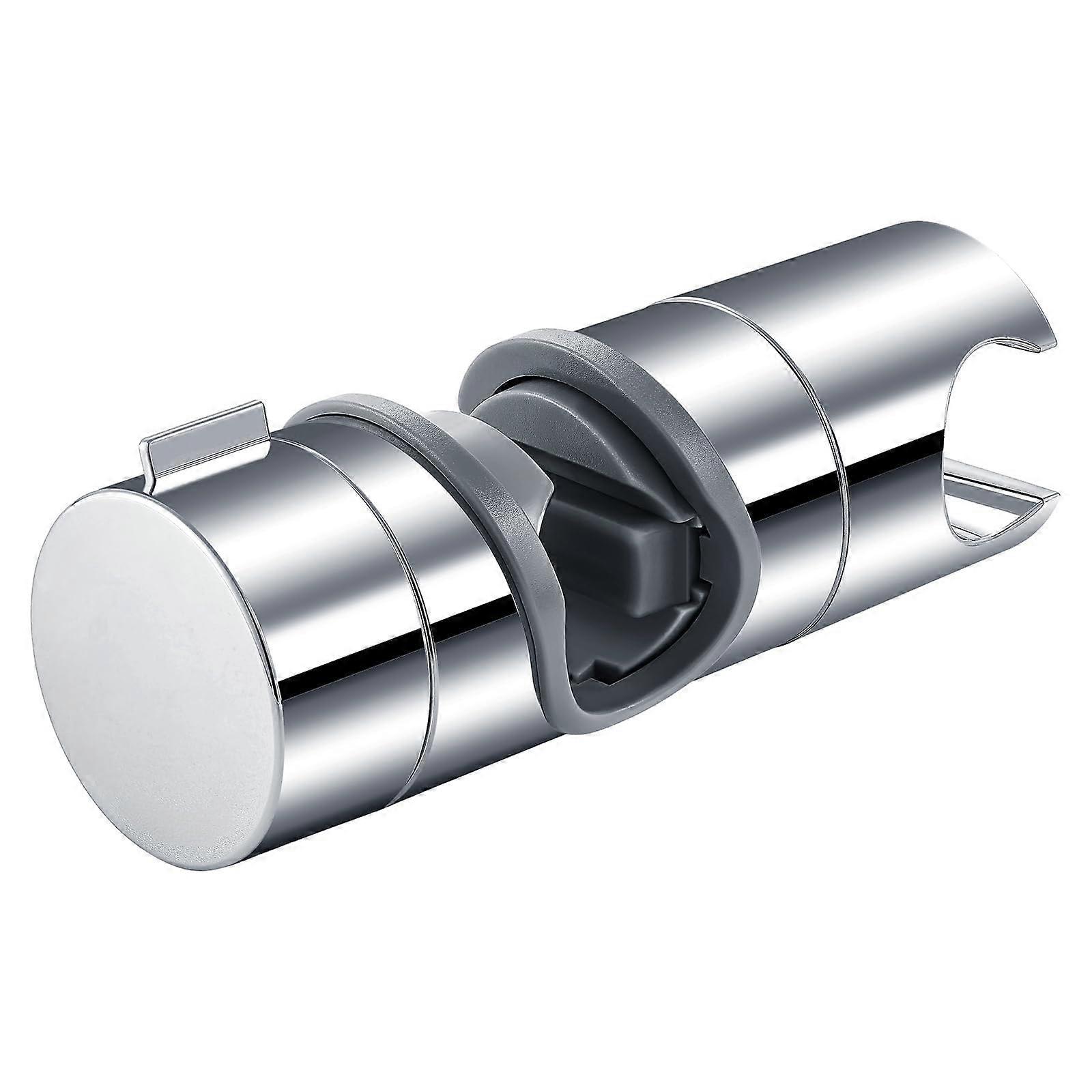 Shower Head Holder 1925mm Adjustable Chrome Plated ABS Bracket 360° Rotating Handheld Mount