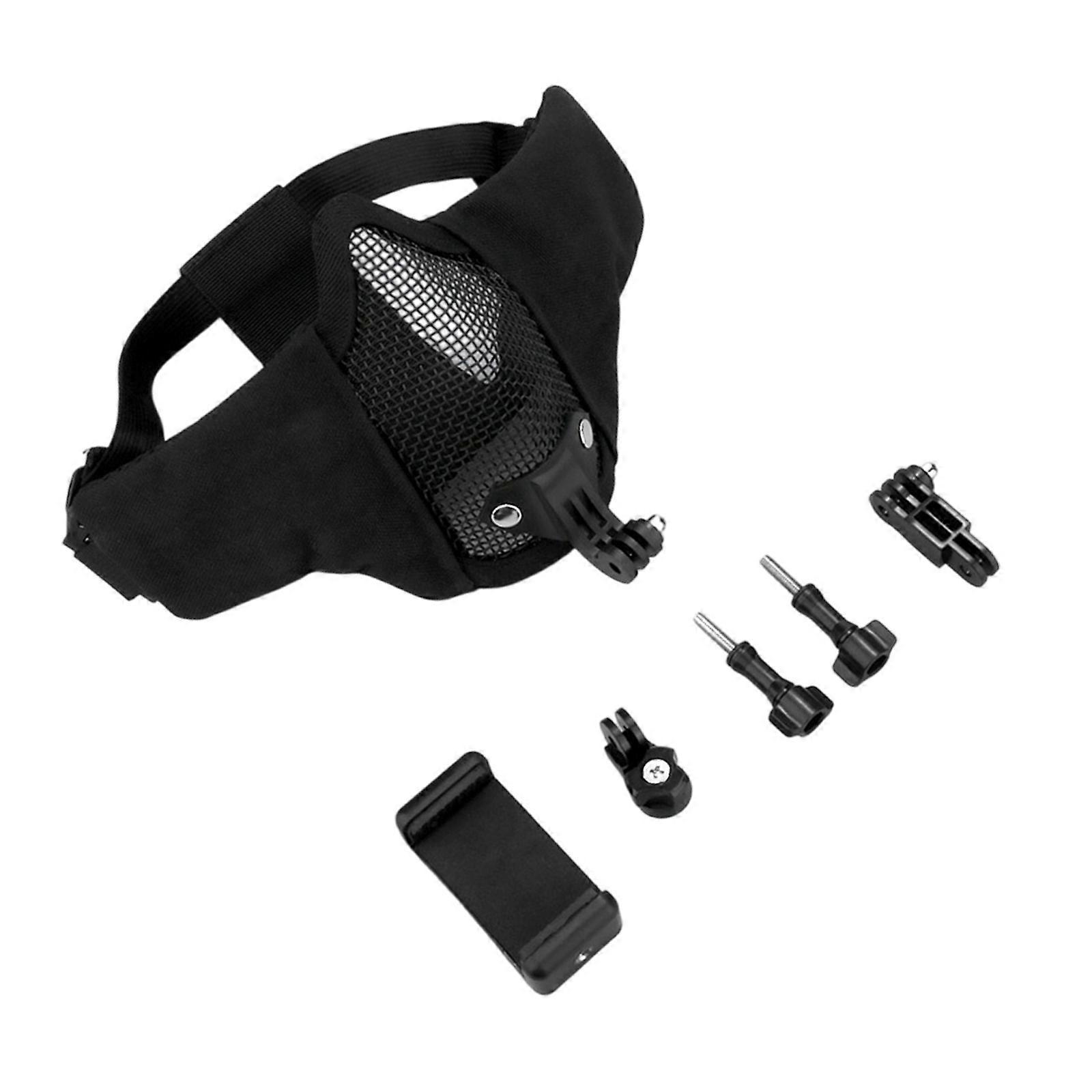 Easy Install Tactical Face Shield Bracket Simple Setups Not Require Tools For Fast Assembly Disassembly And Cleaning Multicolor