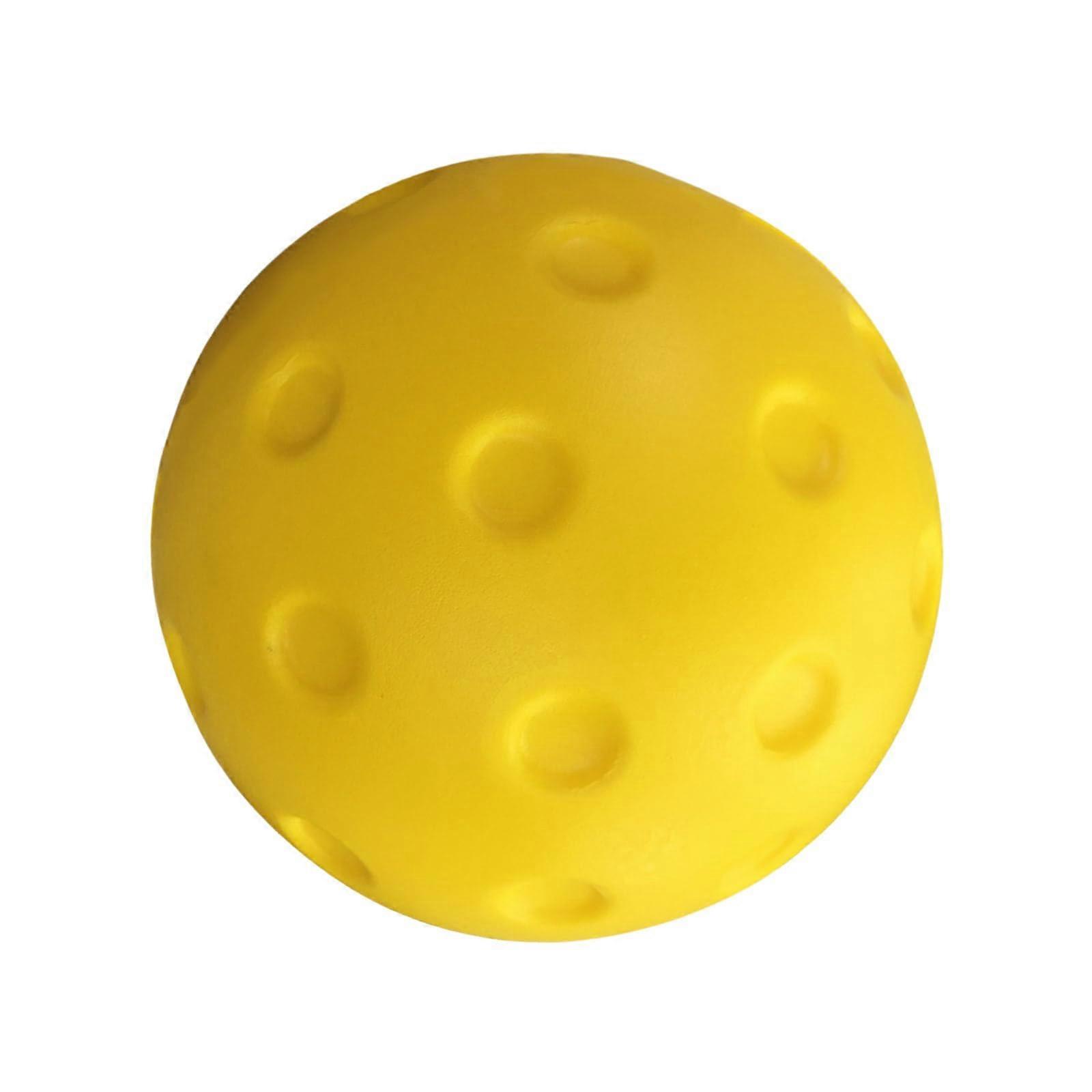 Indoor Pickleball Balls Quiet Soft Foam Lightweight Training Set for Beginners and Practice