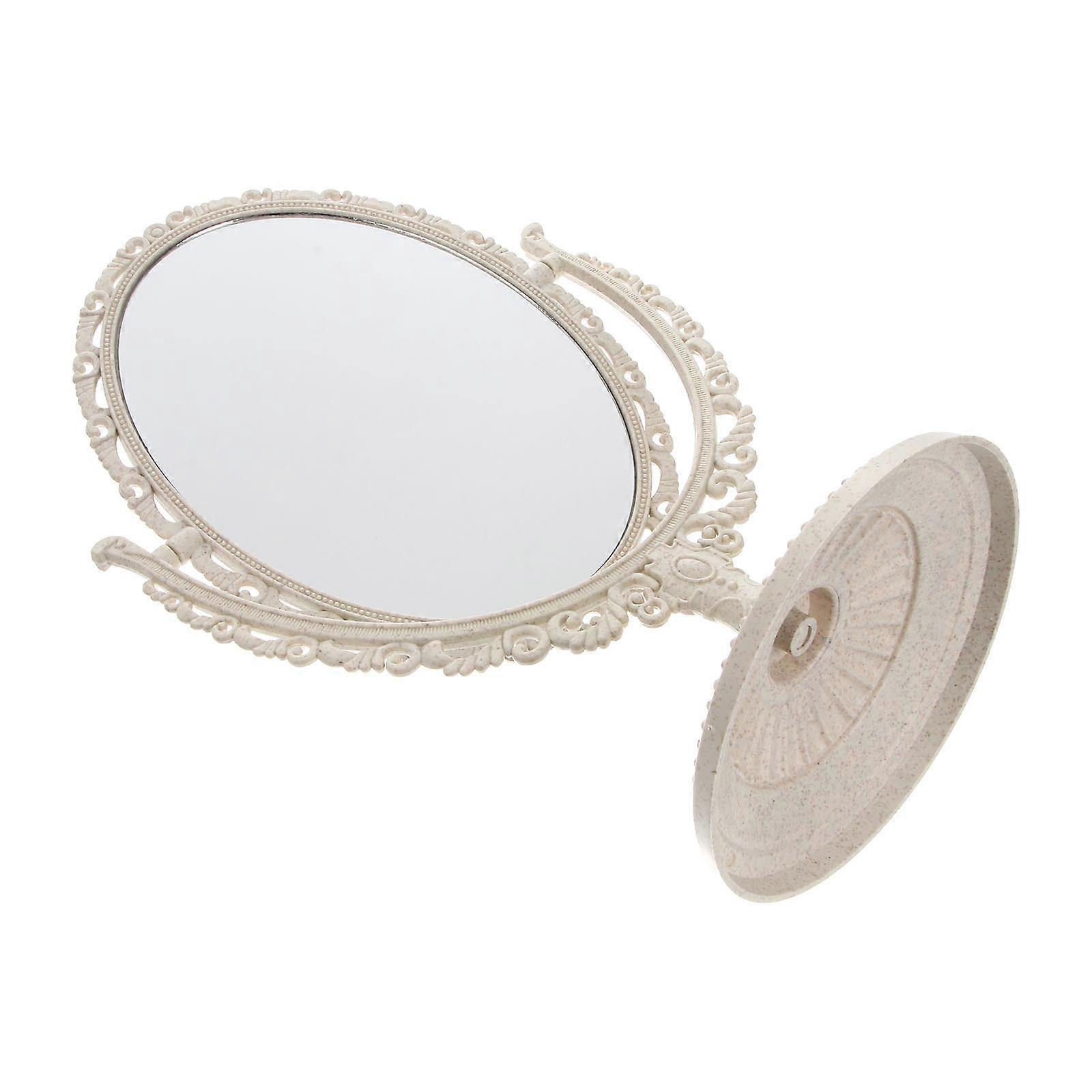 Tabletop Mirror Makeup Mirror Double-Sided with 360 Degree Rotation 3Pcs
