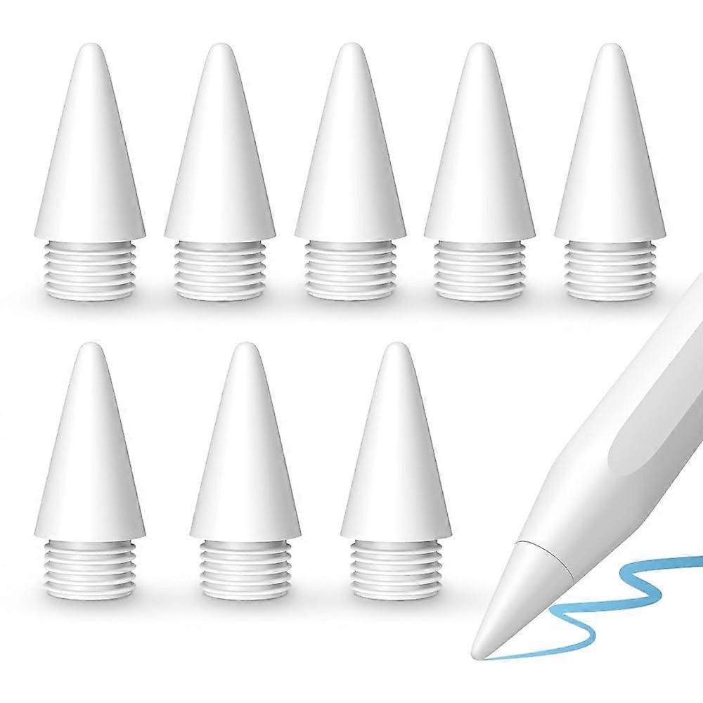 iPad Pencil Replacement Tips 8 Pack Compatible with Apple Pencil Restore Precision Touch