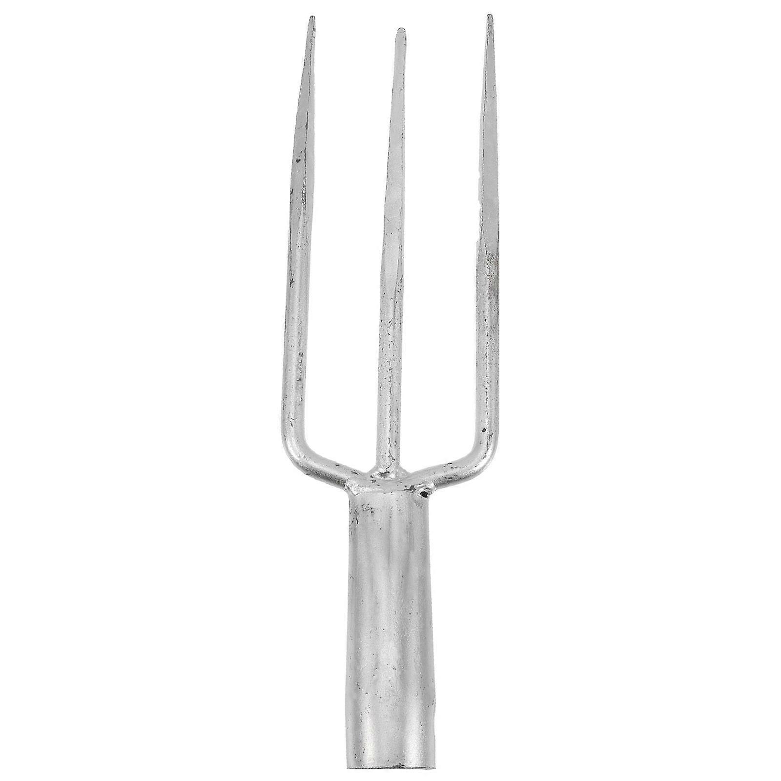 Iron Fork Multi-Use Fishing Tool for Practical Gardening Weeder Fork