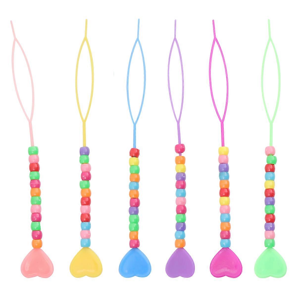 Hair Beader Pull Hair Needle for Kids Use 36Pcs Assorted