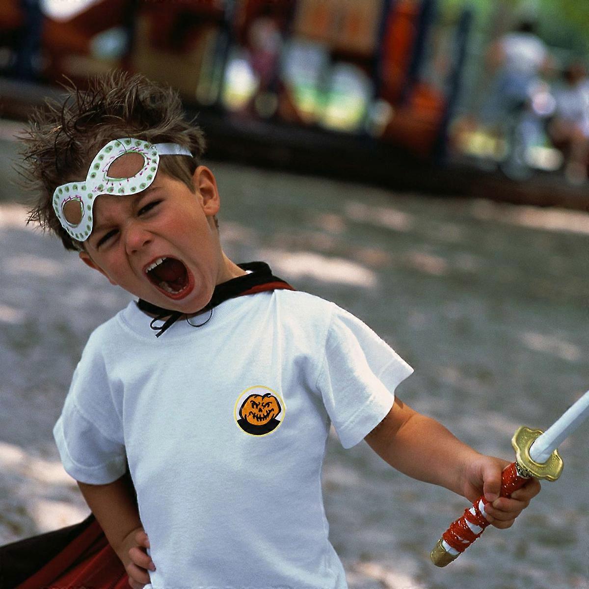 Pumpkin Embroidered Patch Halloween Garment Patch Set 8Pcs