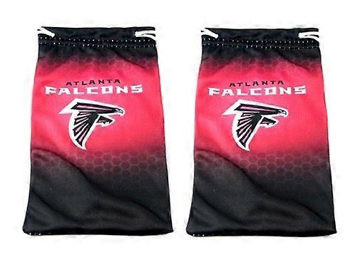 Atlanta Falcons NFL Microfiber Glasses Bag 2 Pack