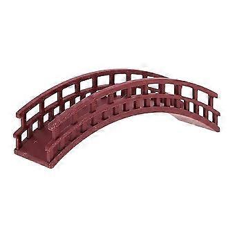 Dollhouse Arch Bridge: Miniatyrer Fairy Garden Craft Arch Bridge Figurer Mini Terrarium Kit DIY Stenparti Bonsai Växt Kruka Ornament