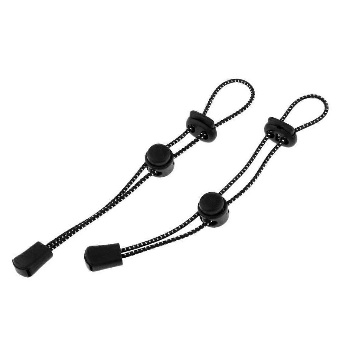 2Pcs Elastic Trekking Pole Holder for Backpack with Secure Quick Release Buckle and Durable Cord