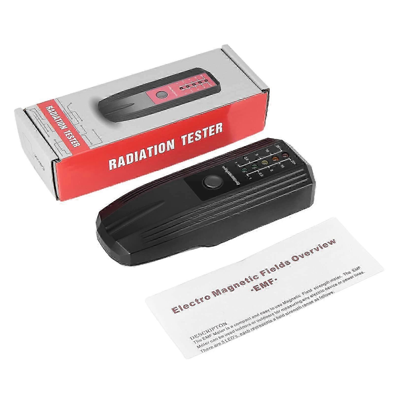 Rechargeable Portable EMF Radiation Detector, Dosimeter Counter, Computer Compatible
