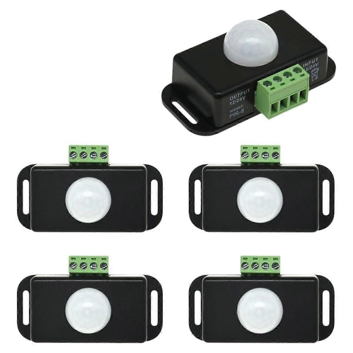 PIR Motion Sensor Switch 2V24V 6A IR Detector Module for LED Strip Lights and Smart Lighting