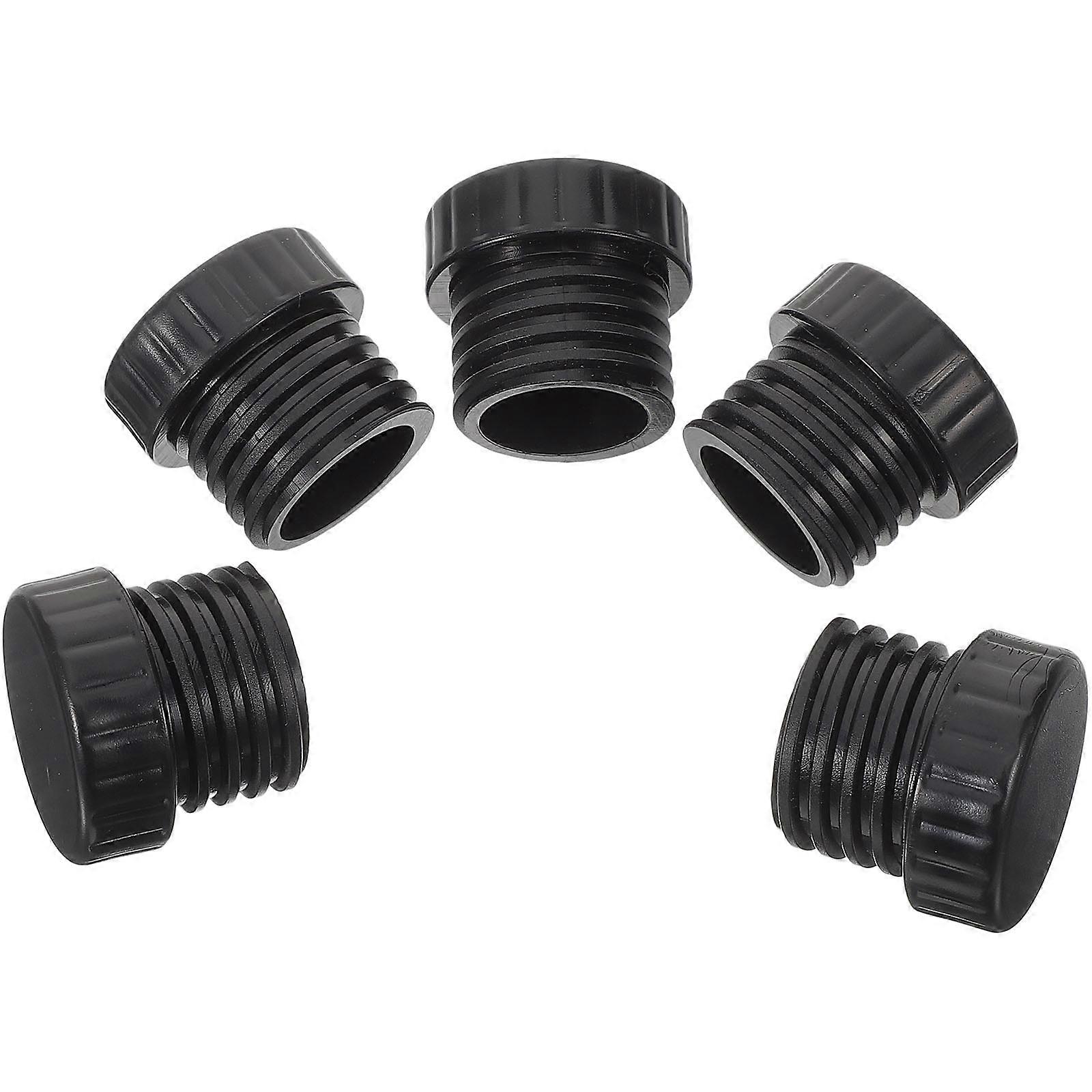 Light Socket Safety Cap for Socket 25Pcs Black Plastic Caps for String Lights