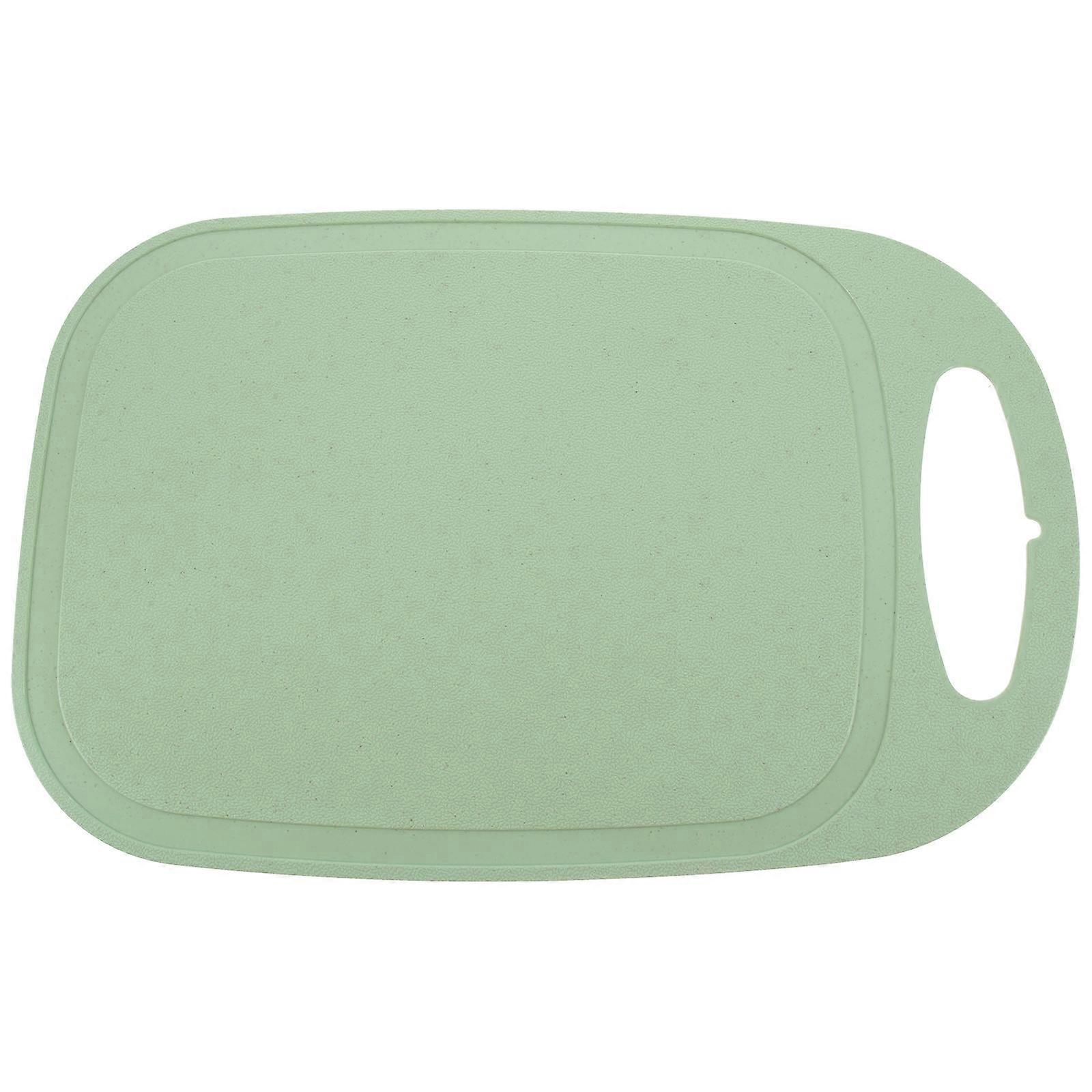 Multi-Function Round Cutting Board for Home Straw Chopping Board Green