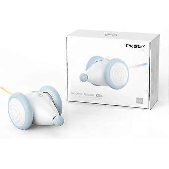 Interaktives elektrisches Katzenspielzeug mit LED-Leuchten – USB-C-aufladbar, 2 Geschwindigkeitsstufen, blinkende Lichter für Wohnungskatzen