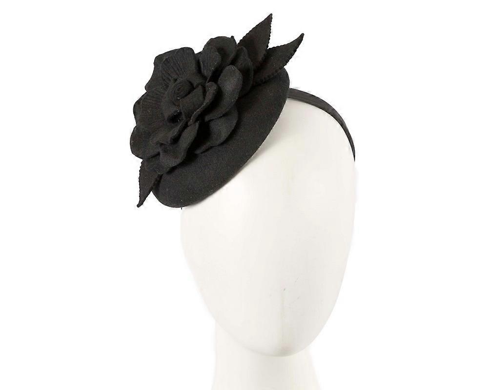Sort vinter pilleæske fascinator af Max Alexander J404B