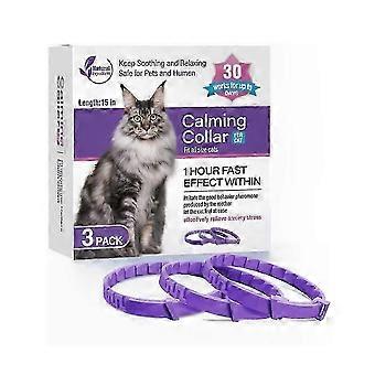 3 Pack Calming Collar for Cats/ Dogs - Cat Pheromone Collar -Adjustable Kitten xepa