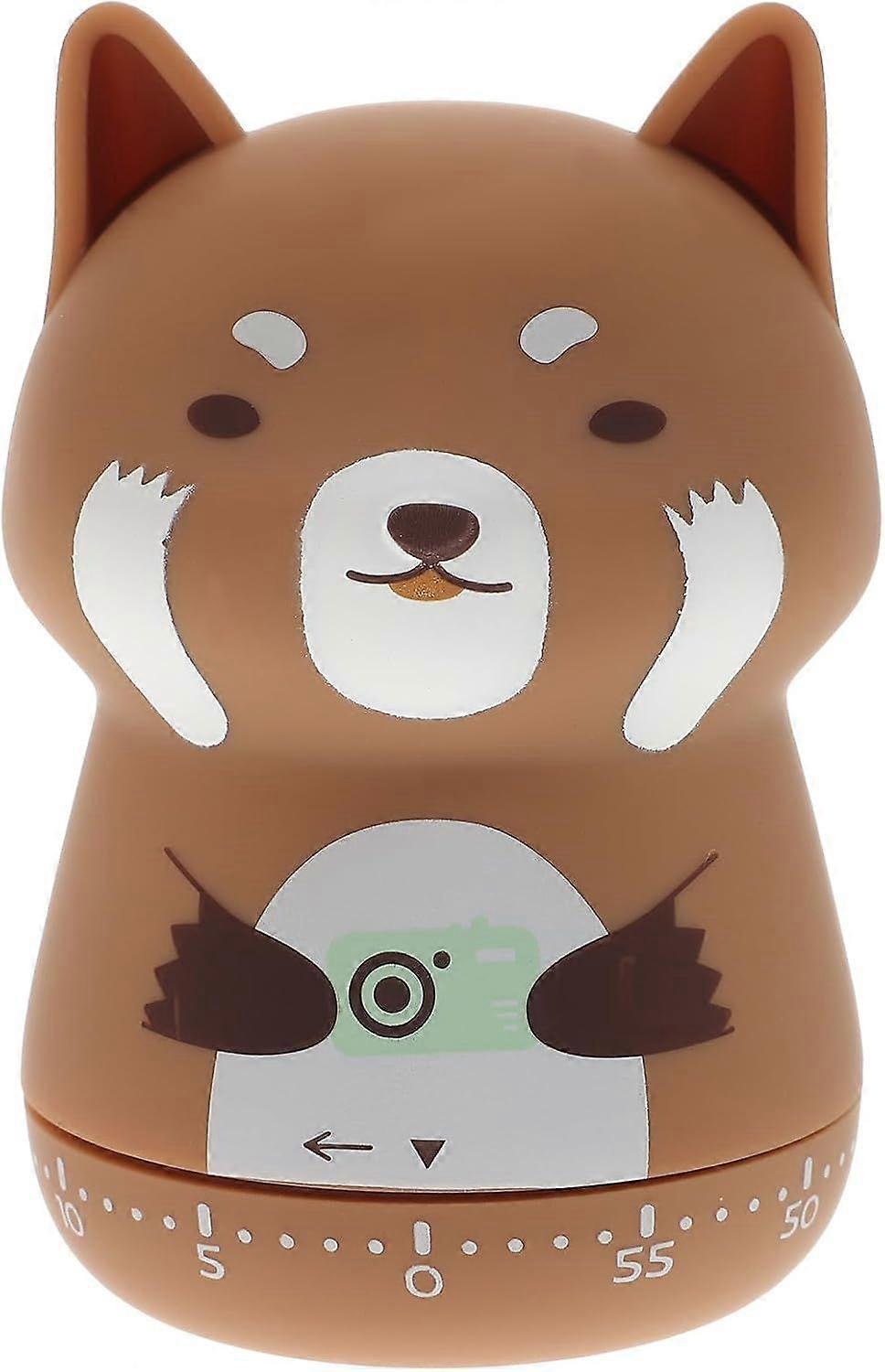 Mechanical Kitchen Timer Cartoon Animal Countdown Practical Reminder