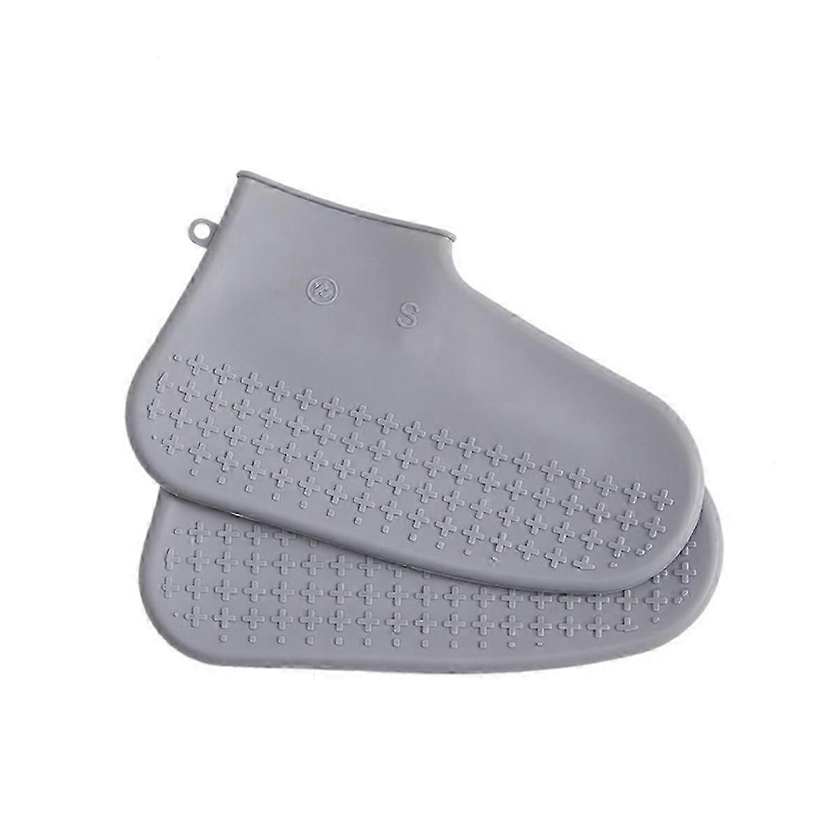 Protège-chaussures en silicone gris