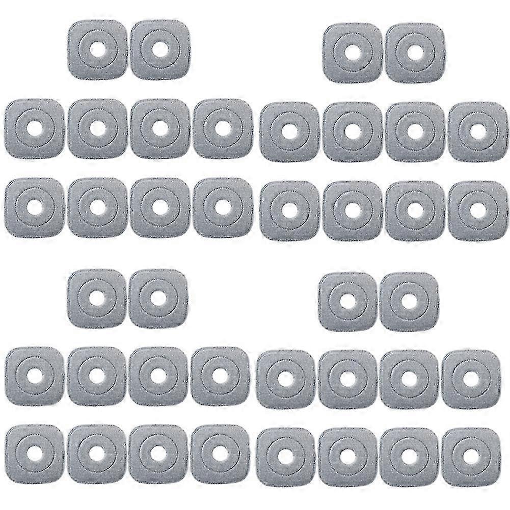 40Pcs Floors Mop Cloth Pads compatible withMop Squeeze Mop Automatic