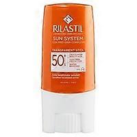 Transparent facial protector sun system stick spf50+ 8.5 g