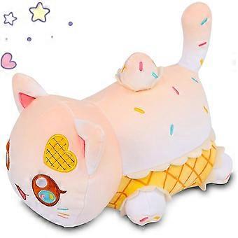 Cat Stuffed Animal Plush,Soft Meemeows Cat Plush Doll Birthday, Party Gift for Kids Girlfriend and Sisters (Ice Cream)