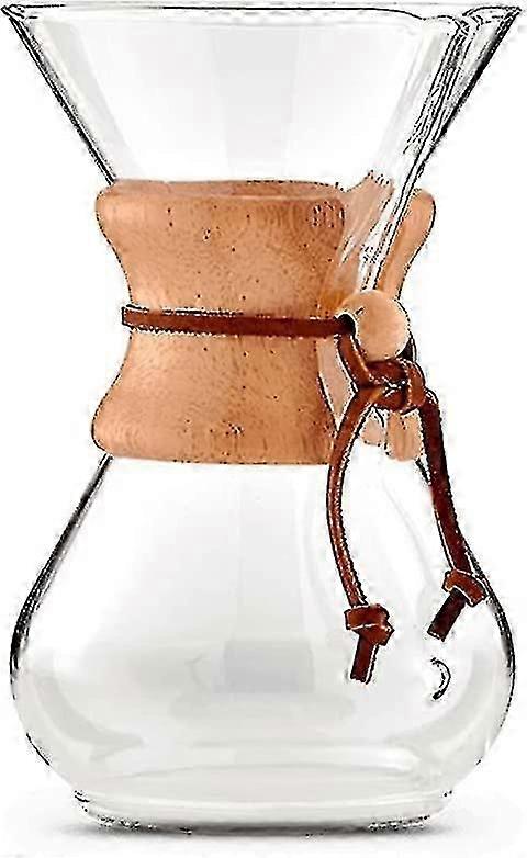 Chemex Kaffeekaraffe mit Holzkragen