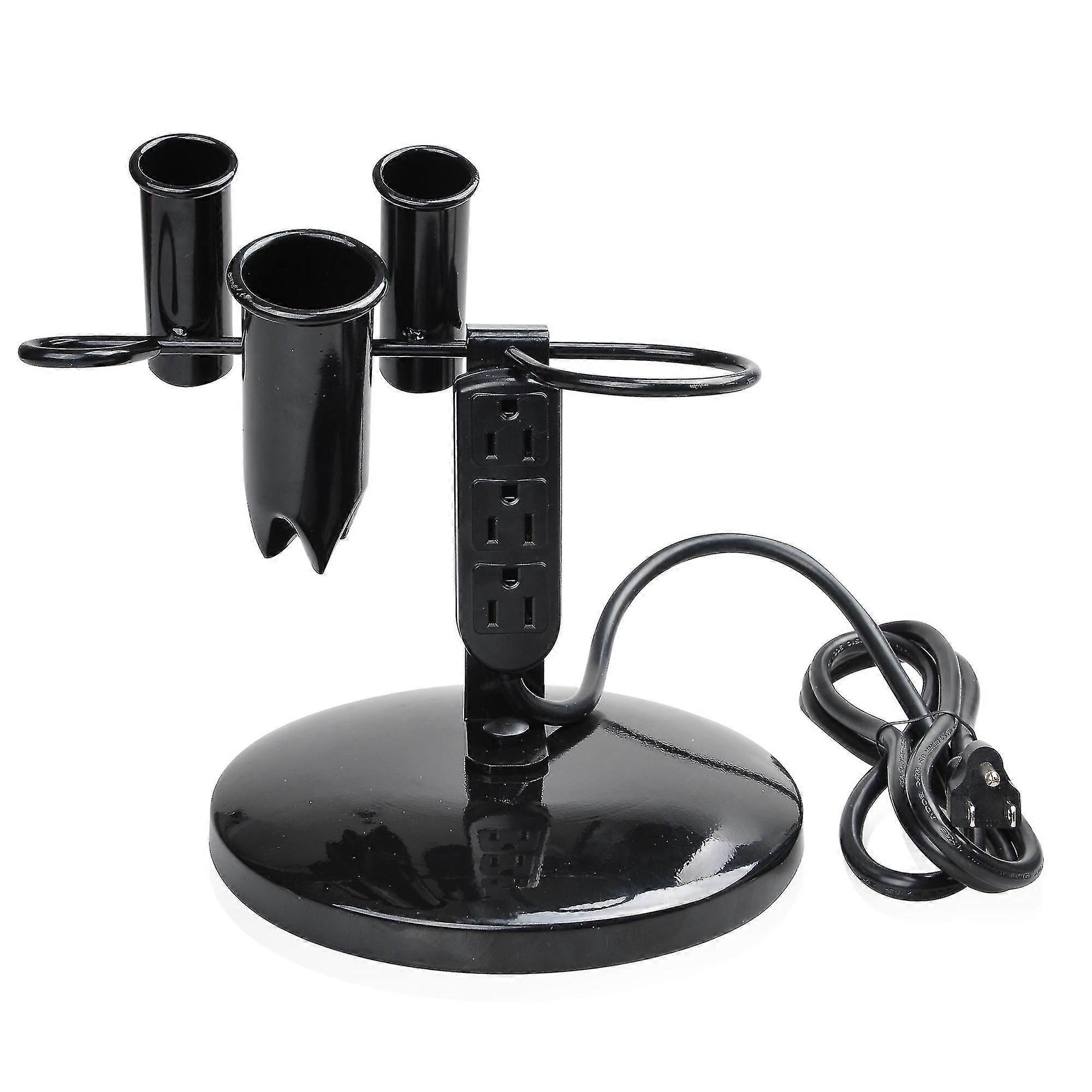 Appliance Holder 5-hole W/ Plug Round Base